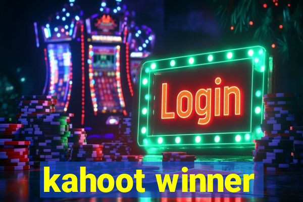 kahoot winner